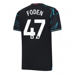 Manchester City Phil Foden #47 Rezervni Dres 2023-24 Kratak Rukavima